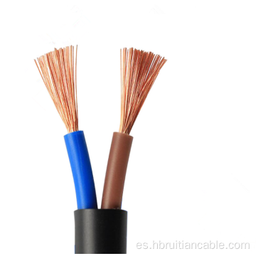 Cable de alimentación de PVC resistente al fuego de cobre bajo voltaje